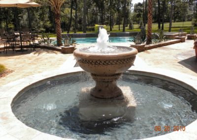 The Kouns Project - Fabulous Modern Design Pool & Spa with Fountain Pool & Pool Waterfall