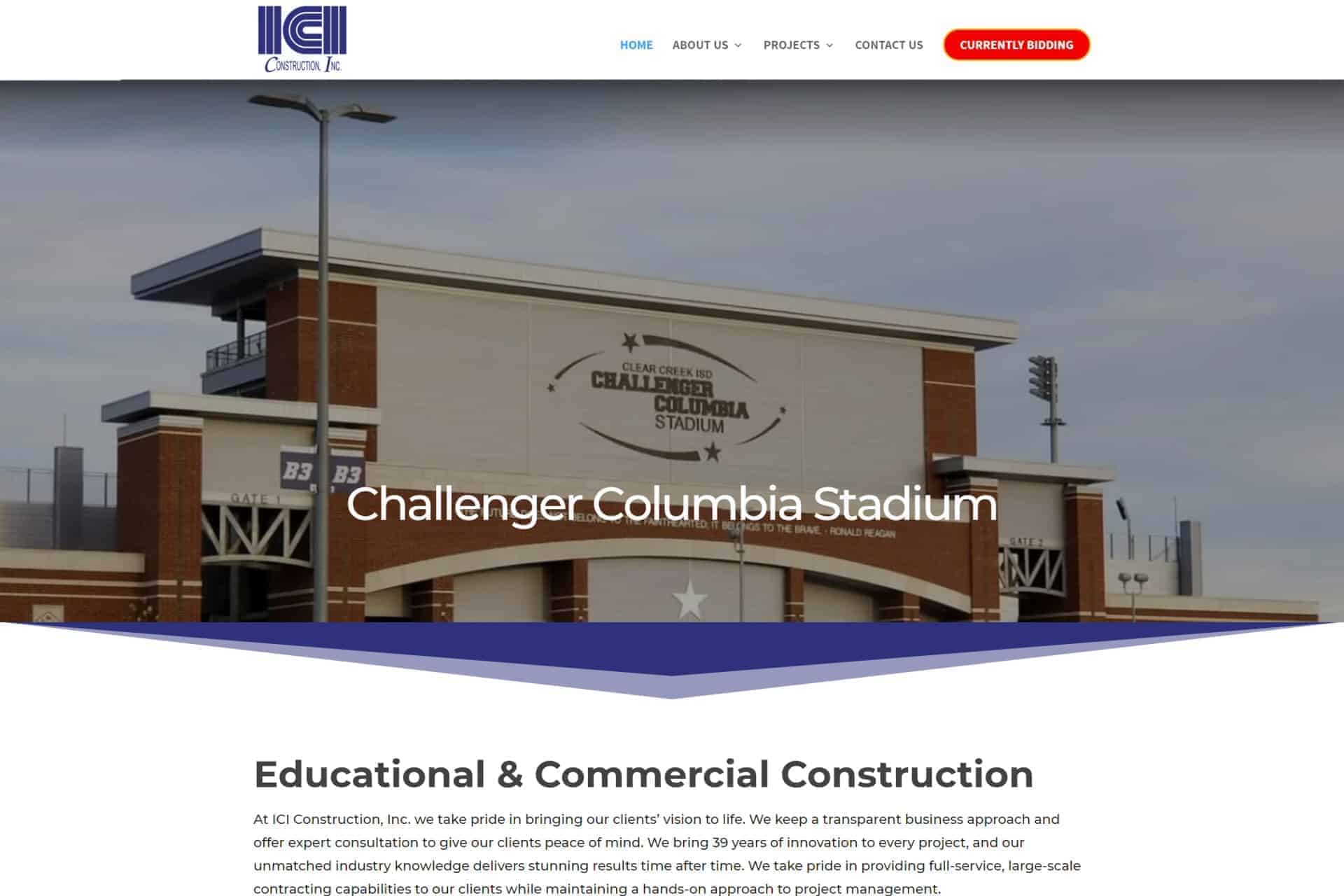 ICI Construction, Inc. Educational & Commercial Construction by All Star Pools