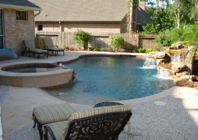 The Acosta Project - Natural Pool Lagoon with Boulder Waterfall, Spa, and Outdoor Kitchen