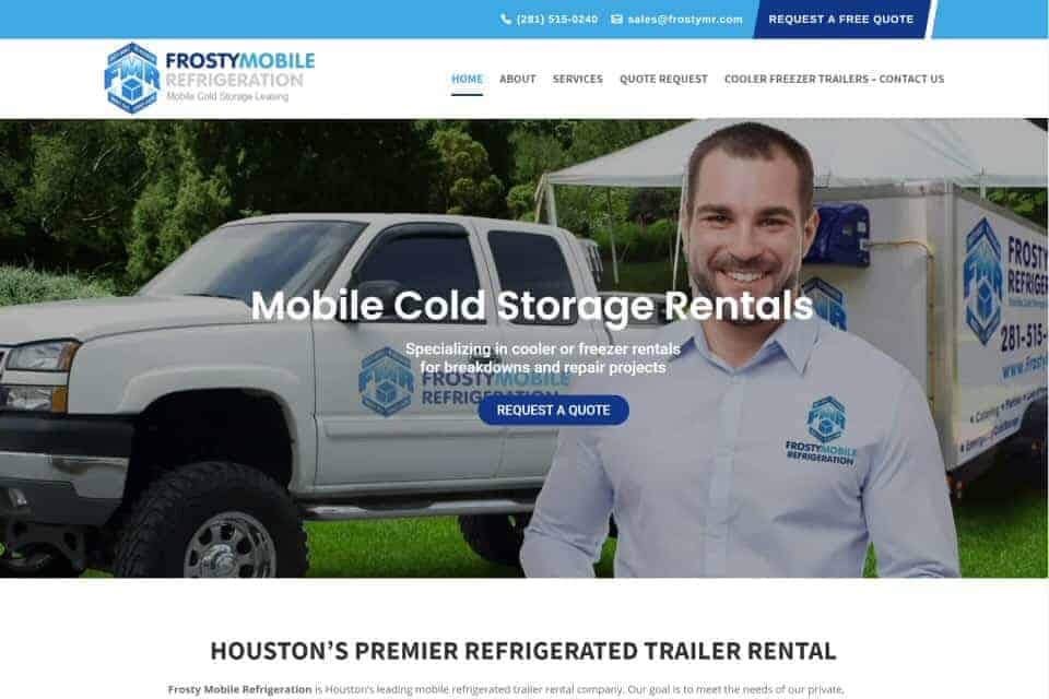 Frosty Mobile Refrigeration by All Star Pools